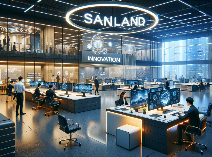 Sanland は革新的な製品の提供に努めています